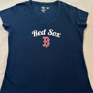 Concepts Sports Sleepwear Navy Chicago Red Sox Short Sleeve Pajama Shirt- XL